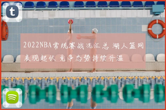2022NBA常规赛战况汇总 湖人篮网表现起伏 竞争态势持续升温